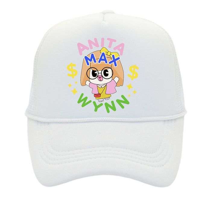 Wholesale Mesh Polyester Cartoon Sponge Net Cap Baseball Cap JDC-FH-PNi020