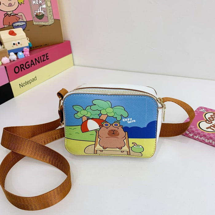 Wholesale Princess-style cute cartoon girl shoulder bag