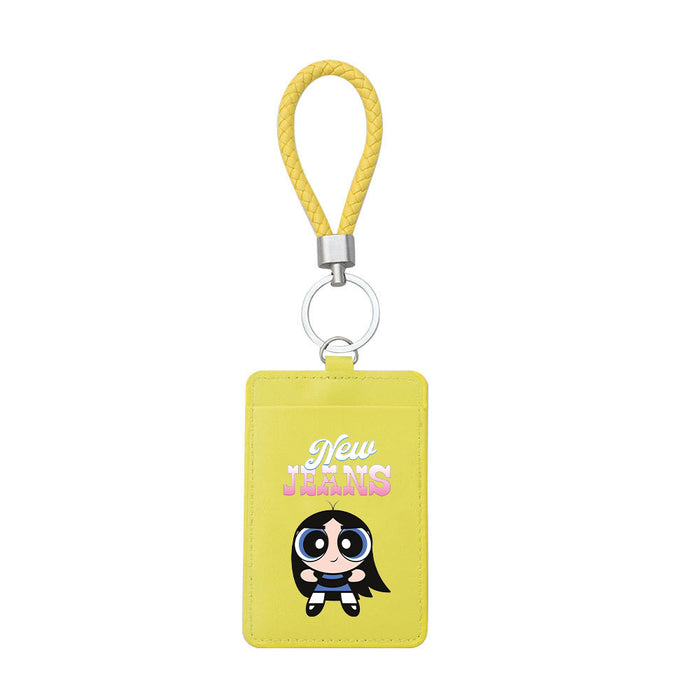 Wholesale PU Card Holder Keychain JDC-KC-ShuaiX002