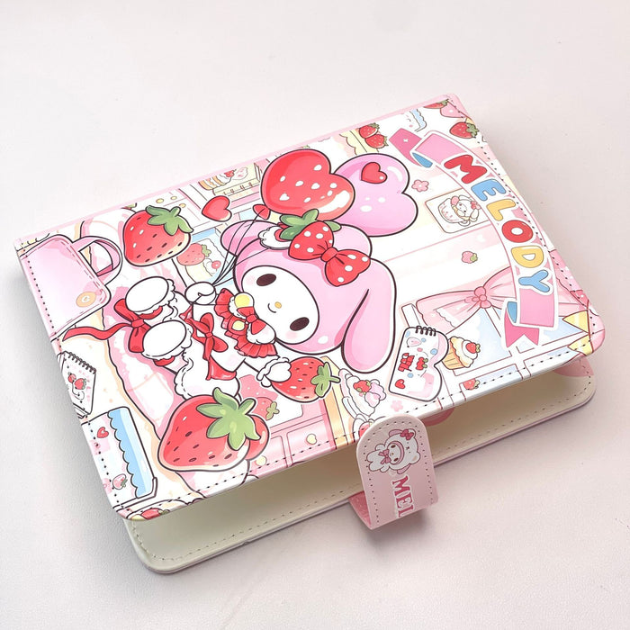 Wholesale Trendy Cartoon Cat Dog A5 Loose Leaf Notebook with PU Cover Chic Journal Diary