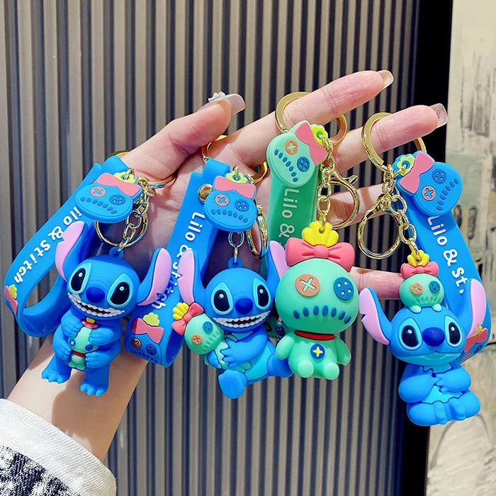 Wholesale PVC Cartoon Doll Keychain JDC-KC-Qiwei021