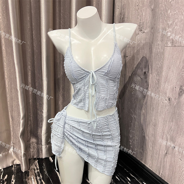 Wholesale Bikini swimsuit high-end three piece swimsuit set