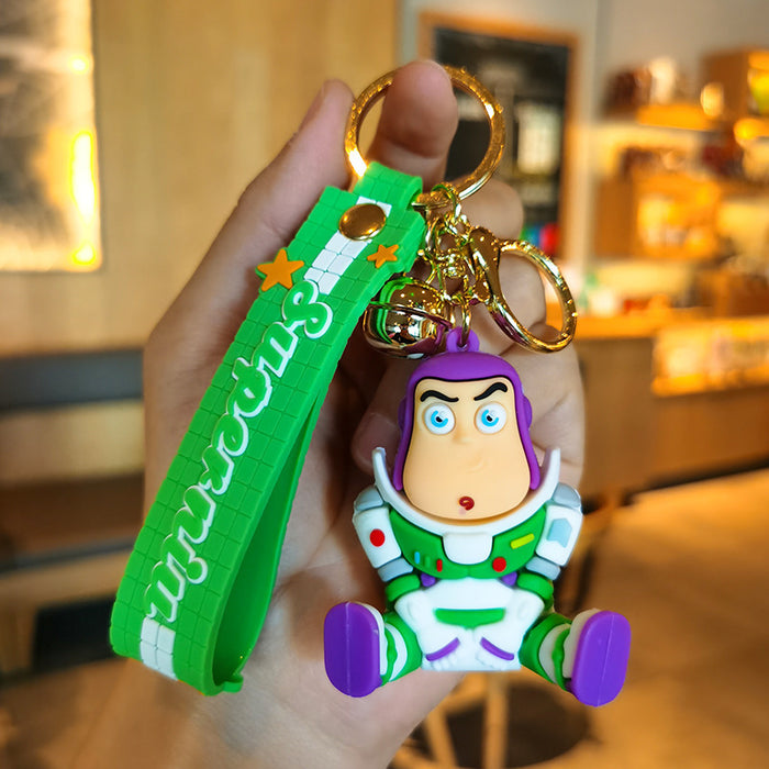 Wholesale PVC Cartoon Cute Doll Keychain JDC-KC-Yid019