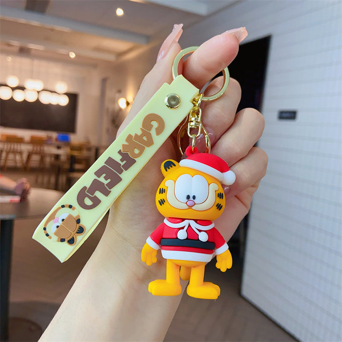 Wholesale Cute Garfield Doll Keychain JDC-KC-Many002