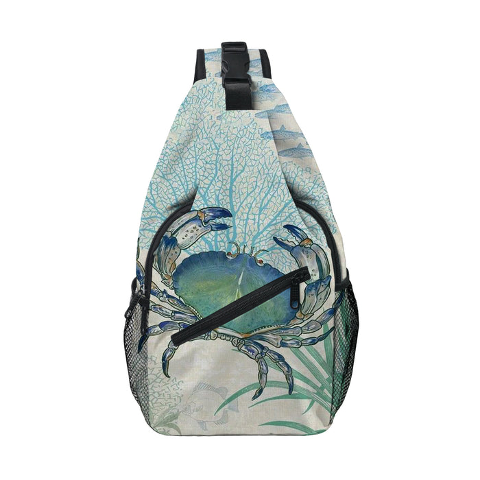 Wholesale turtle chest bag cartoon marine animal shoulder bag