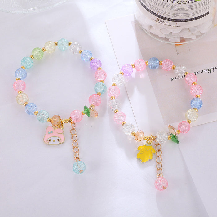 Wholesale Popcorn Crystal Bracelet Hand String Ornaments