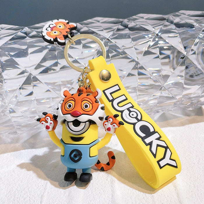 Wholesale PVC Cartoon Doll Keychain JDC-KC-Qiwei018