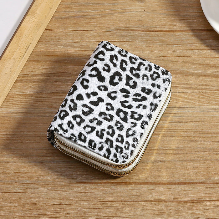 Wholesale Leopard Print Multi-Functional Card Holder Wallet
