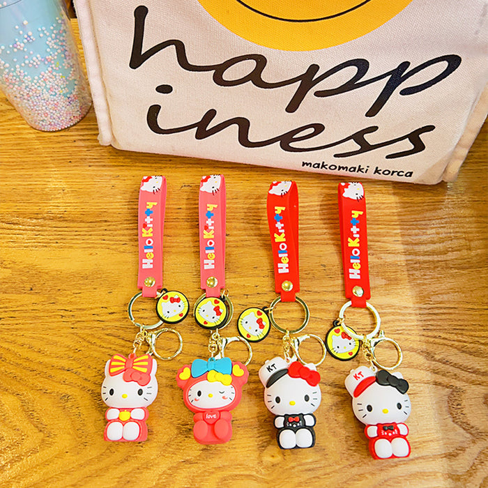 Wholesale Cartoon Doll Silicone Keychain JDC-KC-MingT280