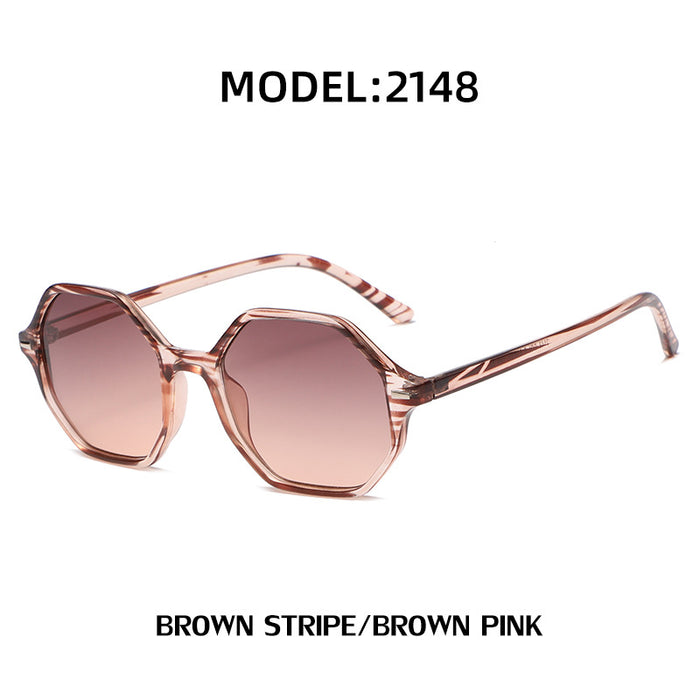 Wholesale Sunglasses Fashion Polygonal Irregular Sunglasses