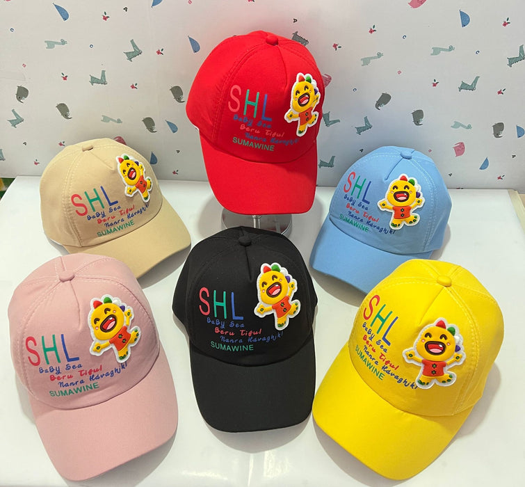 Wholesale Baby cartoon baseball boys and girls hat