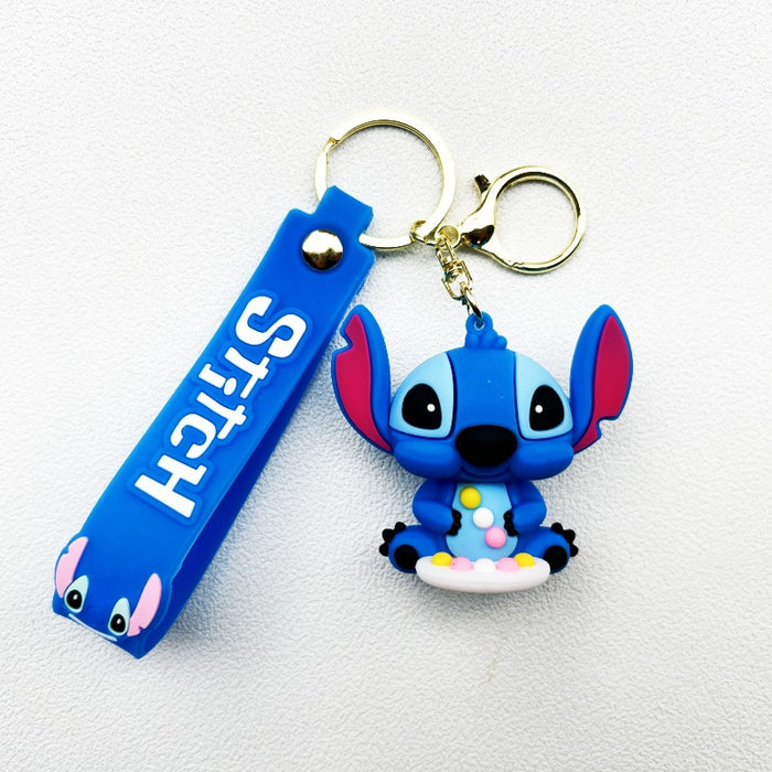 Wholesale PVC Cartoon Doll Keychain JDC-KC-WuYi054