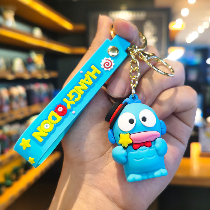 Wholesale Cartoon Doll Silicone Keychain JDC-KC-Tingm273