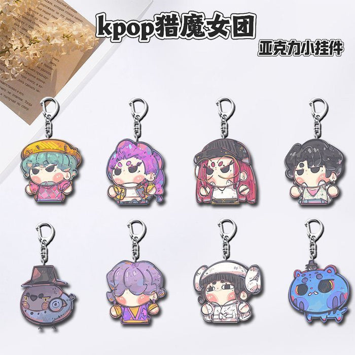 Wholesale Kpop Acrylic Keychain Anime Peripheral Pendant
