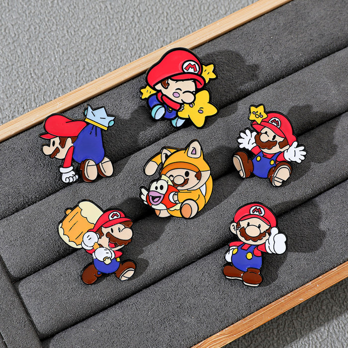 Wholesale Cartoon Cute  Brooch Metal Badge Accessories Pin Decoration
