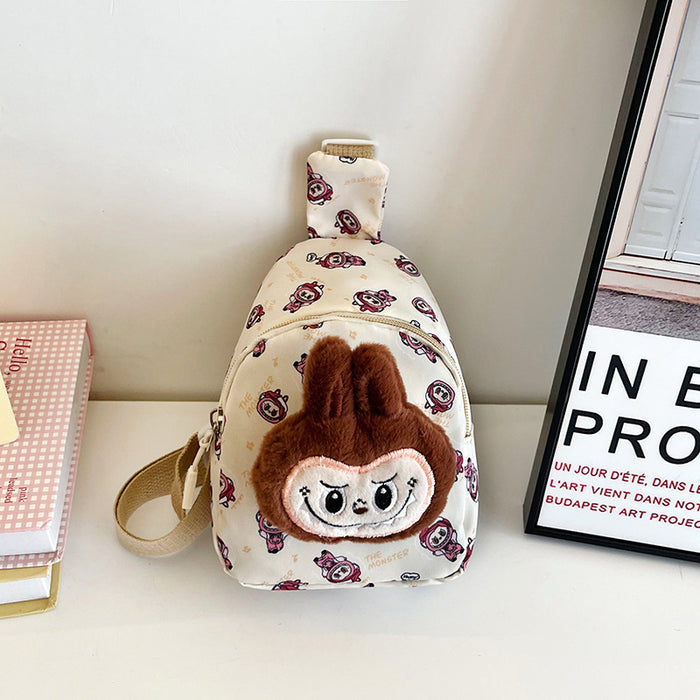 Wholesale Doll Plush Children' s Bag Shoulder Bag