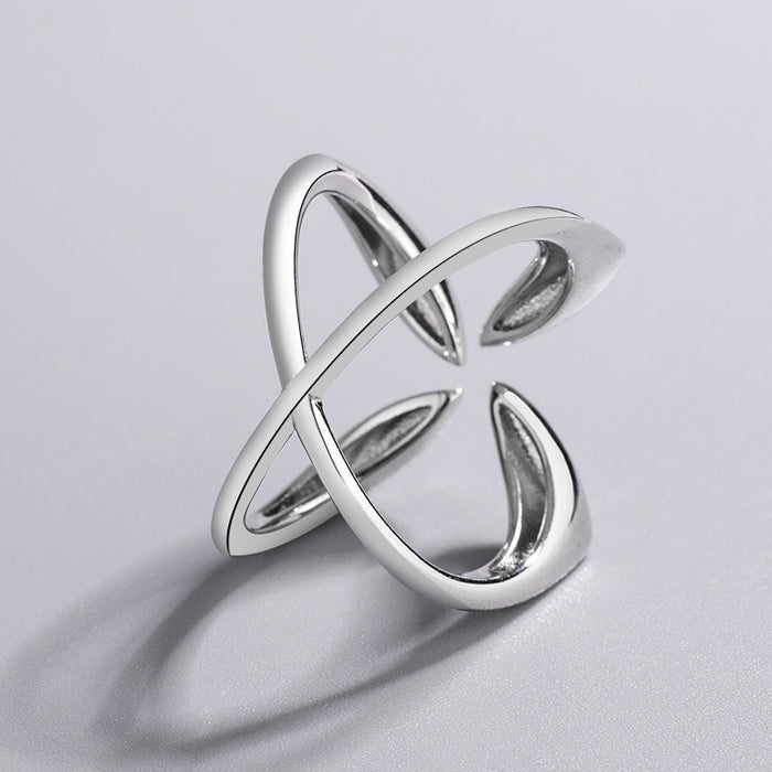 Wholesale Creative leaf ring, temperament, personality, design sense, cool style, patterned design