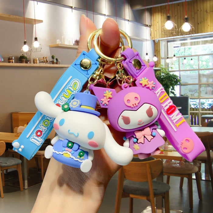 Wholesale PVC Cartoon Doll Keychain JDC-KC-Yid012