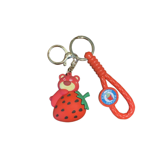 Wholesale Cartoon Silicone Doll Keychain JDC-KC-MingT252