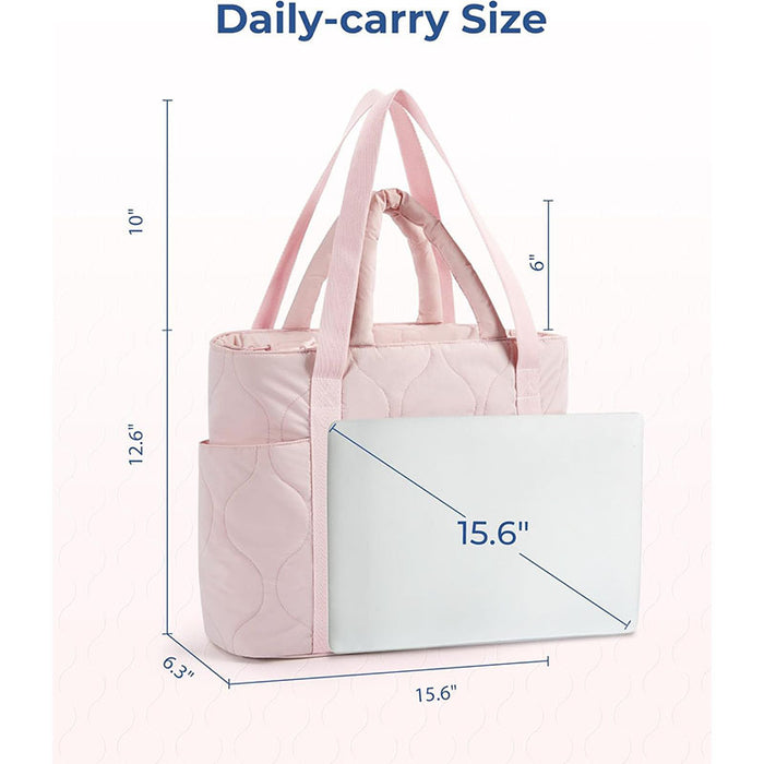 Wholesale Down Tote Quilted Travel Handbag Large Capacity Waterproof Lightweight Travel Bag