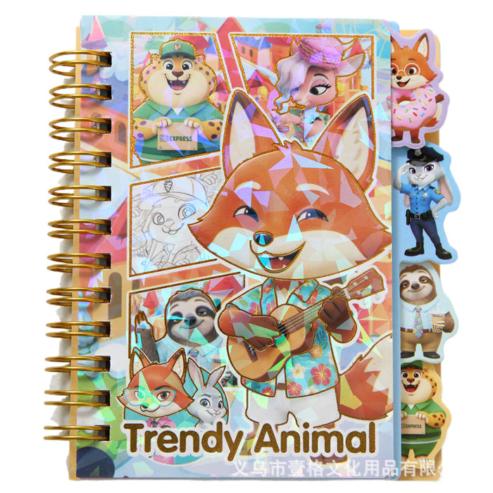 Wholesale New Animal-Themed 100K Coil Notebook