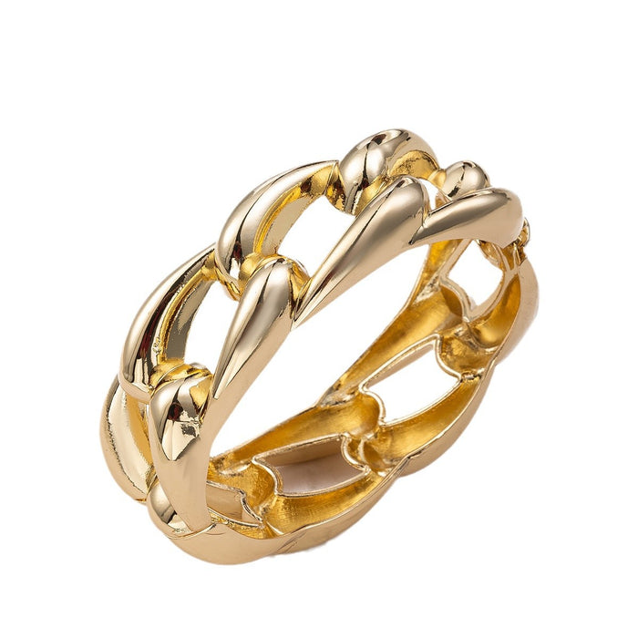 Wholesale Jewelry Personality Irregular Opening Bracelet Small Fried Dough Twists Round Bracelet Metal Hand Jewelry