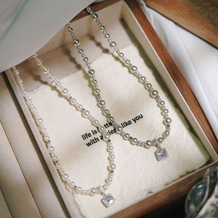 Wholesale  Bubble Sugar Necklace Elegant Female  Necklace for Autumn and Winter