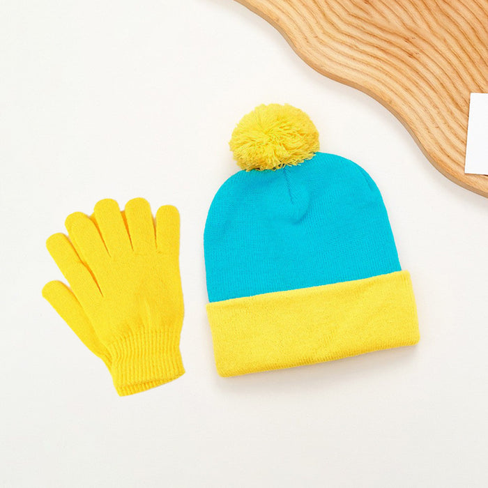 Wholesale New Color-Blocked Large Head Circumference Woolen Hats Autumn and Winter Fur Ball Knitted Hats Winter Warm Hats