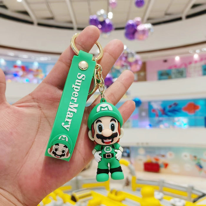 Wholesale Creative Super Mario Doll Keychain JDC-KC-HuJian008