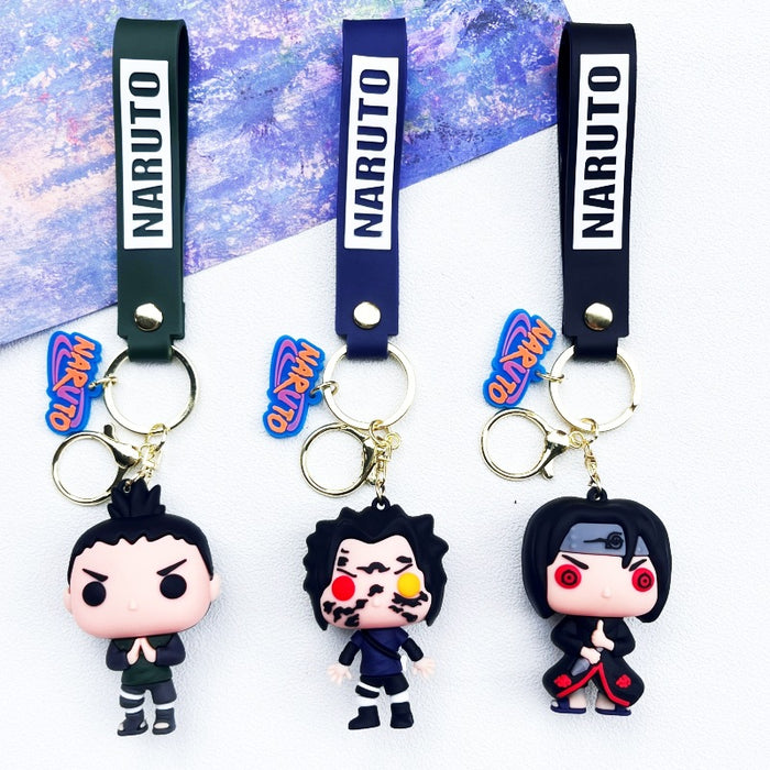 Wholesale PVC Cartoon Doll Keychain JDC-KC-WuYi172