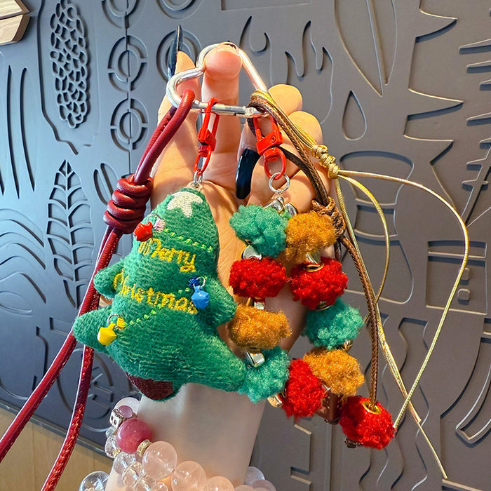 Wholesale Plush Christmas Bracelet Keychain  Keychain