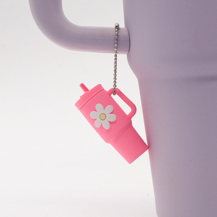 Wholesale Keychain Pendant Ice Bully Cup Key Chain Water Cup Decoration Accessories
