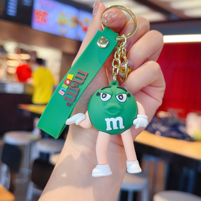 Wholesale Creative PVC Cartoon Couple Keychain