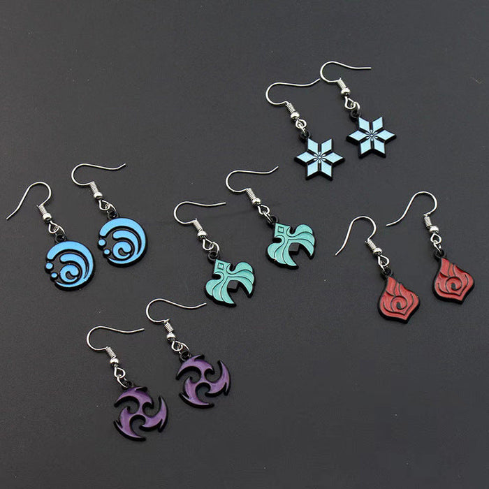 Wholesale Gaming Peripheral Set Earrings JDC-NS-FuSu004