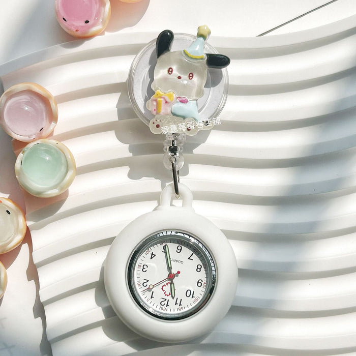 Wholesale Women' s waterproof silicone watch with a pin clasp.