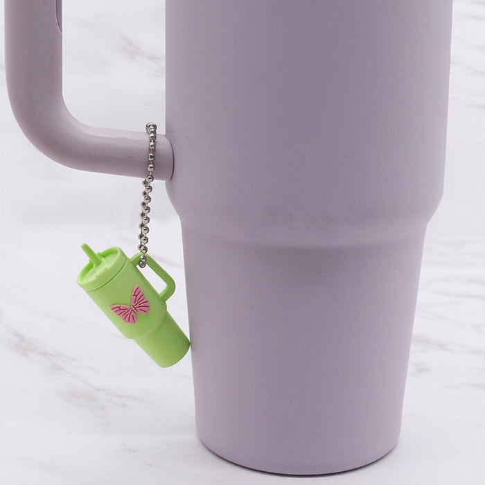 Wholesale Keychain Pendant Ice Bully Cup Key Chain Water Cup Decoration Accessories