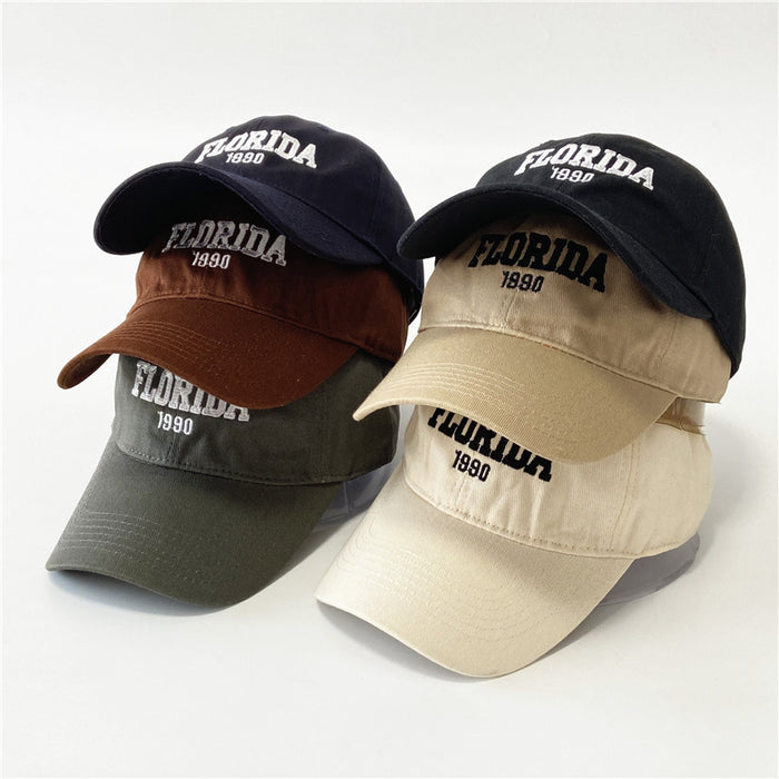 Wholesale  Baseball Cap  Letter Embroidery Sun Hat