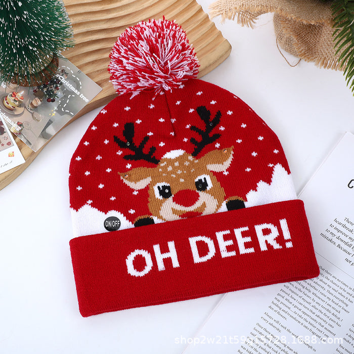 Wholesale Fashion Jacquard Woolen Hat Cold-Proof  Hat