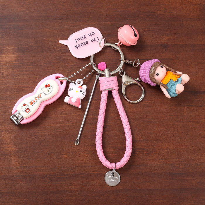 Wholesale Cartoon Cute Keychain  Pendant  Hanging Bag  Key Chain