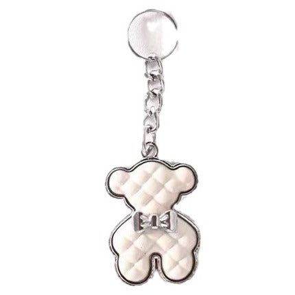 Wholesale Zinc Alloy Bow Tie Bear Keychain JDC-KC-ZhiC002