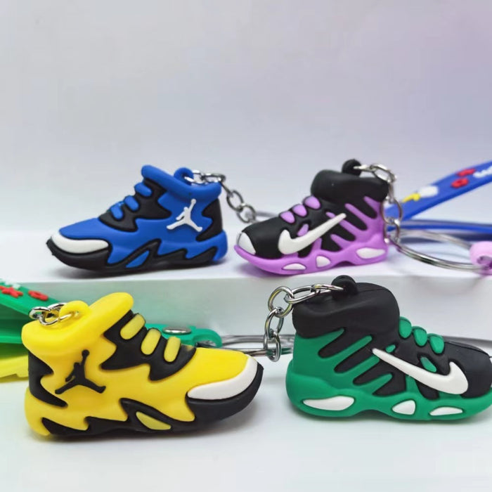 Wholesale PVC Sneaker Model Keychain JDC-KC-HanR005