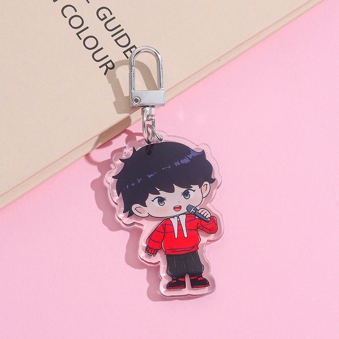 Wholesale Cartoon Cute Acrylic Keychain JDC-KC-AnDao003