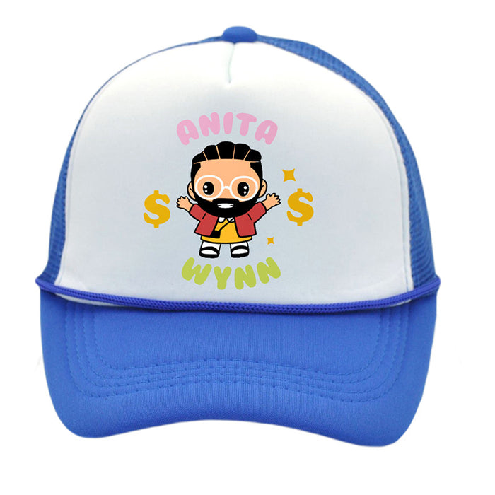 Wholesale Mesh Polyester Cartoon Sponge Net Cap Baseball Cap JDC-FH-PNi020