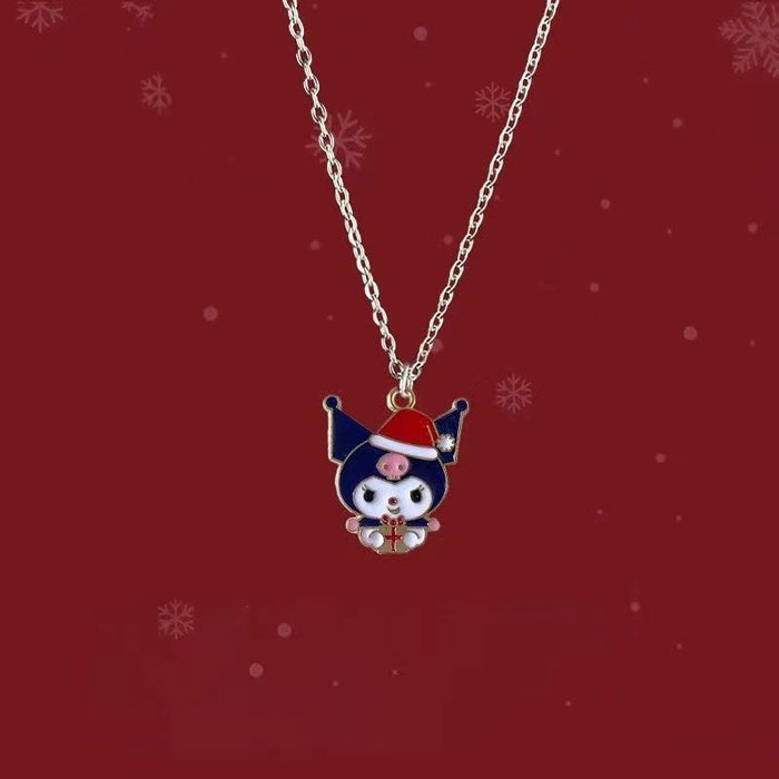 Wholesale Valentine's Day Gift Cute Cartoon Necklace Alloy Pendant JDC-NE-Mengd005