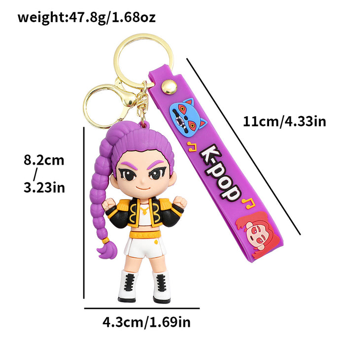 Wholesale K-POP Cartoon Anime High-Value Keychain Pendant