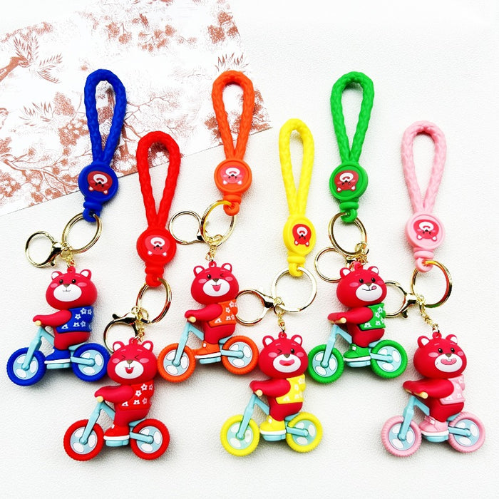 Wholesale PVC Cartoon Doll Keychain JDC-KC-WuYi031