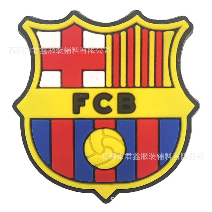 Wholesale 50pcs Football team standard Jersey Shoes Charms