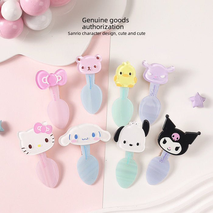 Wholesale  cartoon  spoon hairpin hair accessories headdress girl