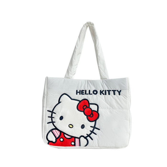 Wholesale New Style Cartoon Down Cloth Handbag Small Dog Shoulder Bag Cute Rabbit Tote Bag Birthday Gift JDC-SD-ZeZ002