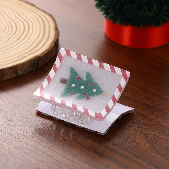 Wholesale Chic Acrylic Cartoon Shark Hair Clip For Women Christmas Fashion Accessory Gift